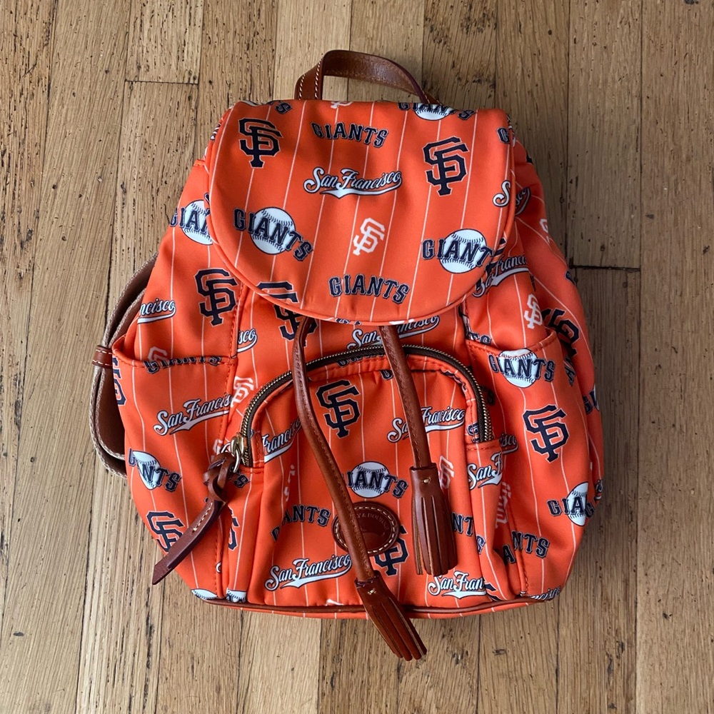 San Francisco Giants Dooney and Bourke Orange Backpack